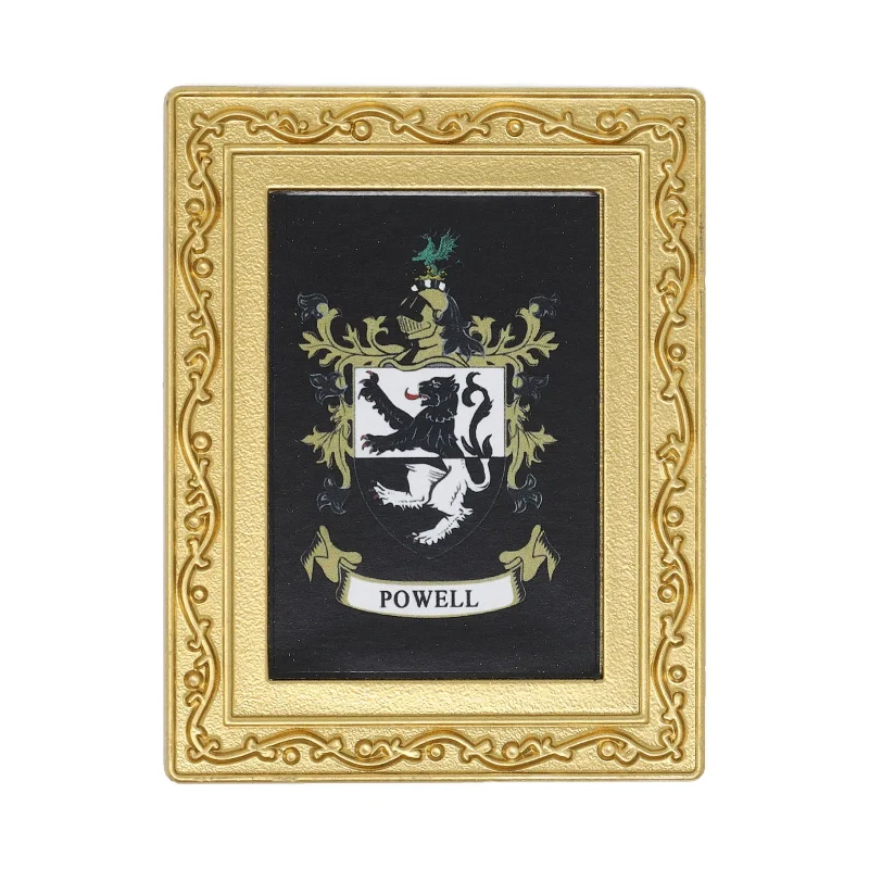 powell coat of arms fridge magnet