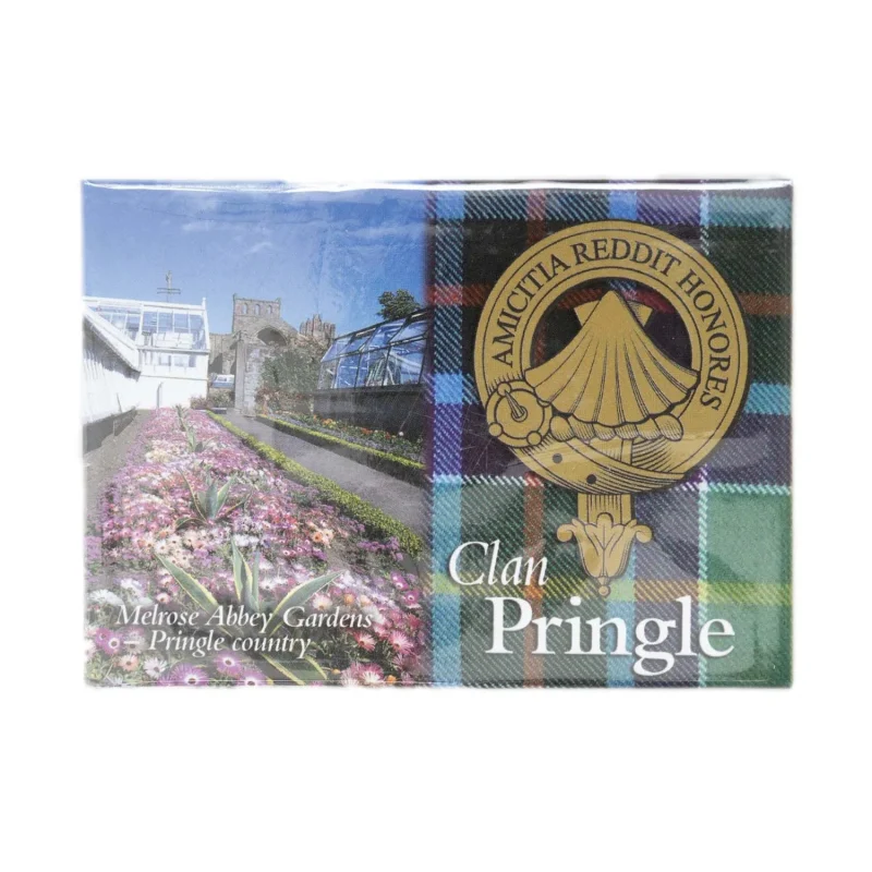 pringle clan family scenic magnet