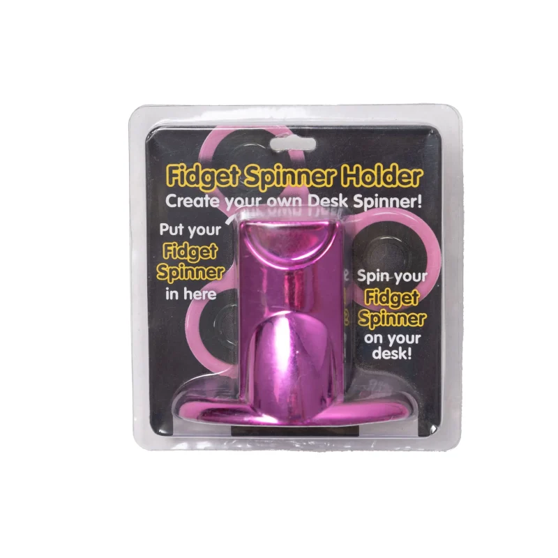 purple fidget spinner holder