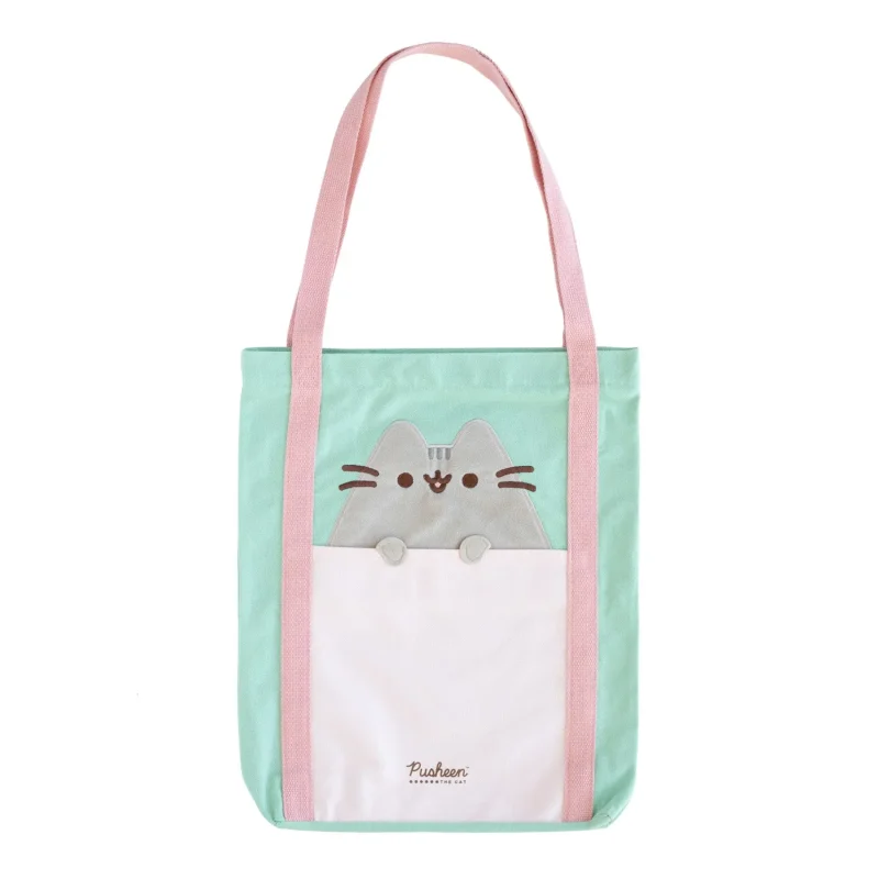 pusheen premium tote bag for shopping