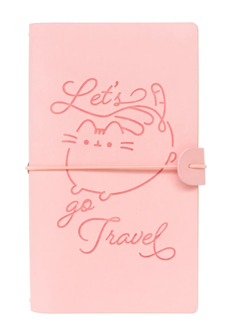 pusheen travel journal cute compact