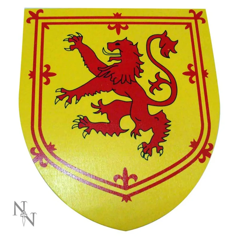 rampant lion scottish flag shield