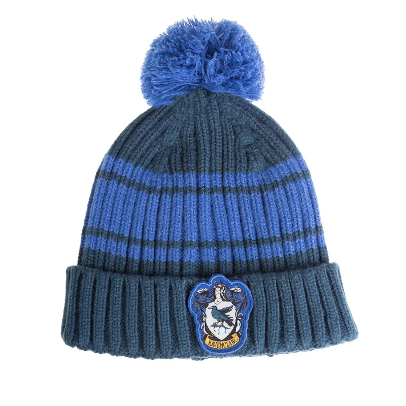 ravenclaw chunky knit beanie for adults