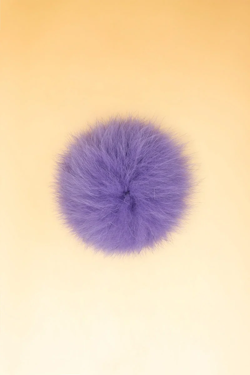 real fur iris pom poms 100 authentic