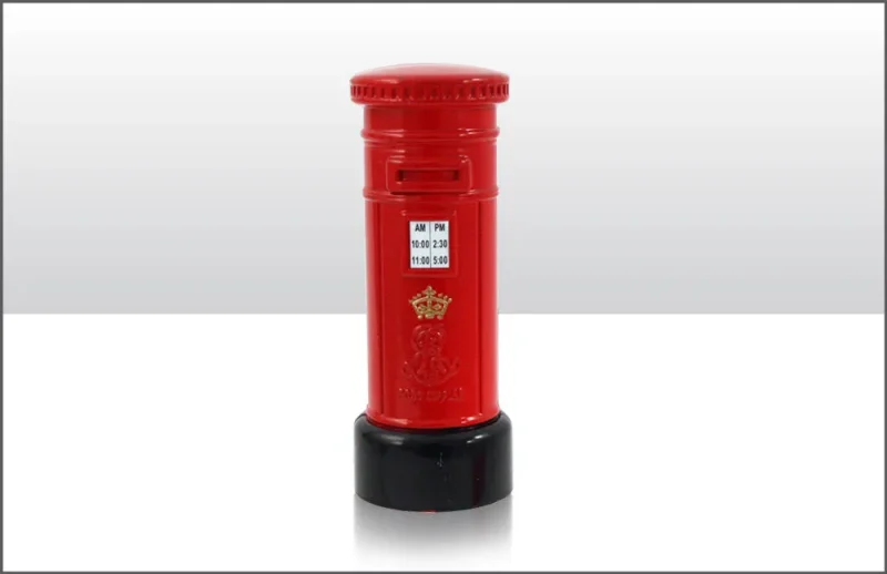 red post box die cast single