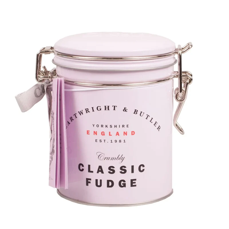 rich butter fudge tin