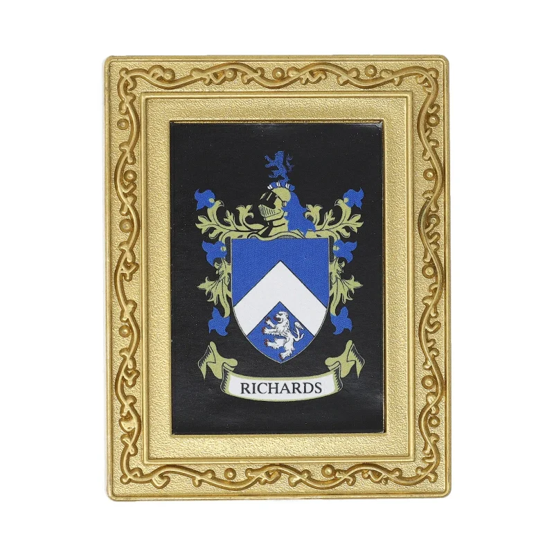 richards coat of arms fridge magnet