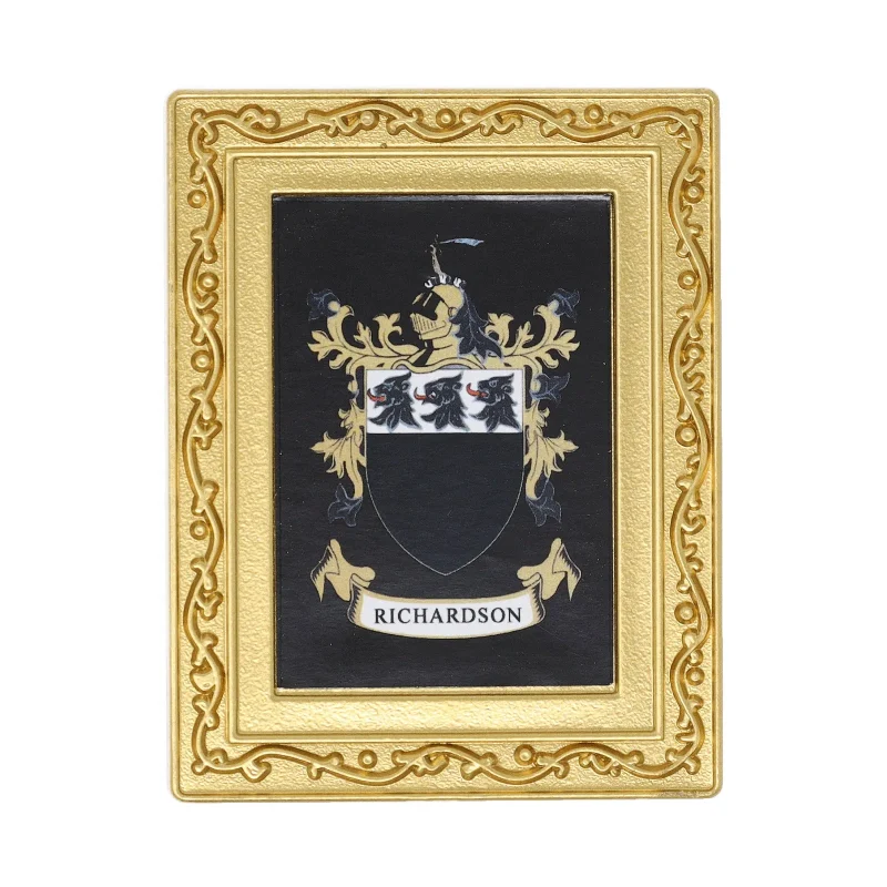 richardson coat of arms fridge magnet