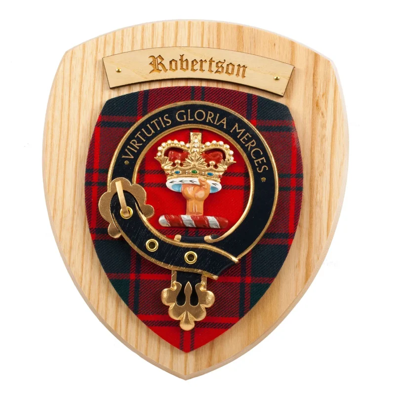 robertson clan wall plaque