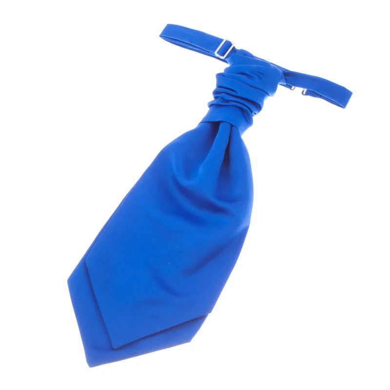 royal blue ruched tie for adults