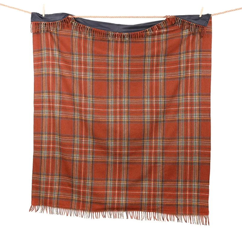 royal stewart antique tartan picnic blanket