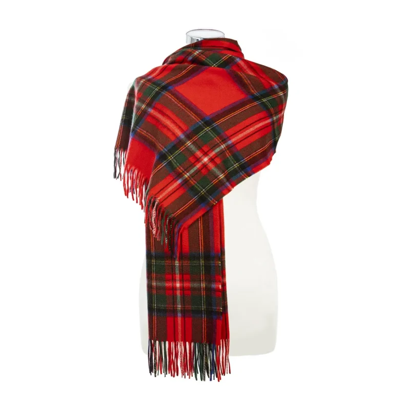 royal stewart cashmere stole 100 luxurious cashmere