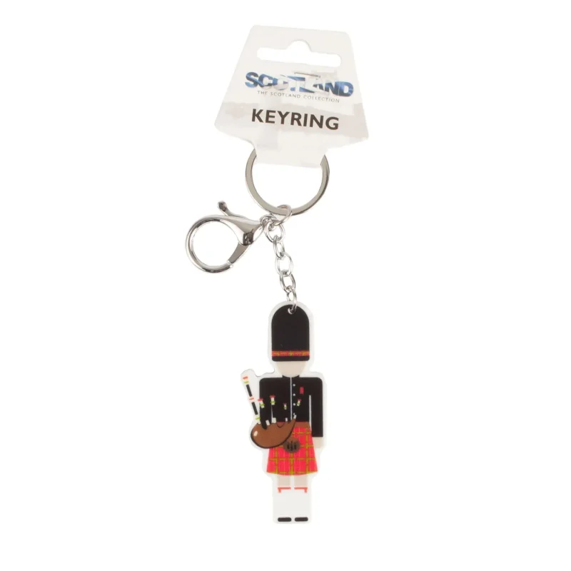 royal stewart tartan acrylic keyring