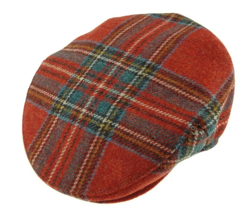 royal stewart tartan shetland wool cap