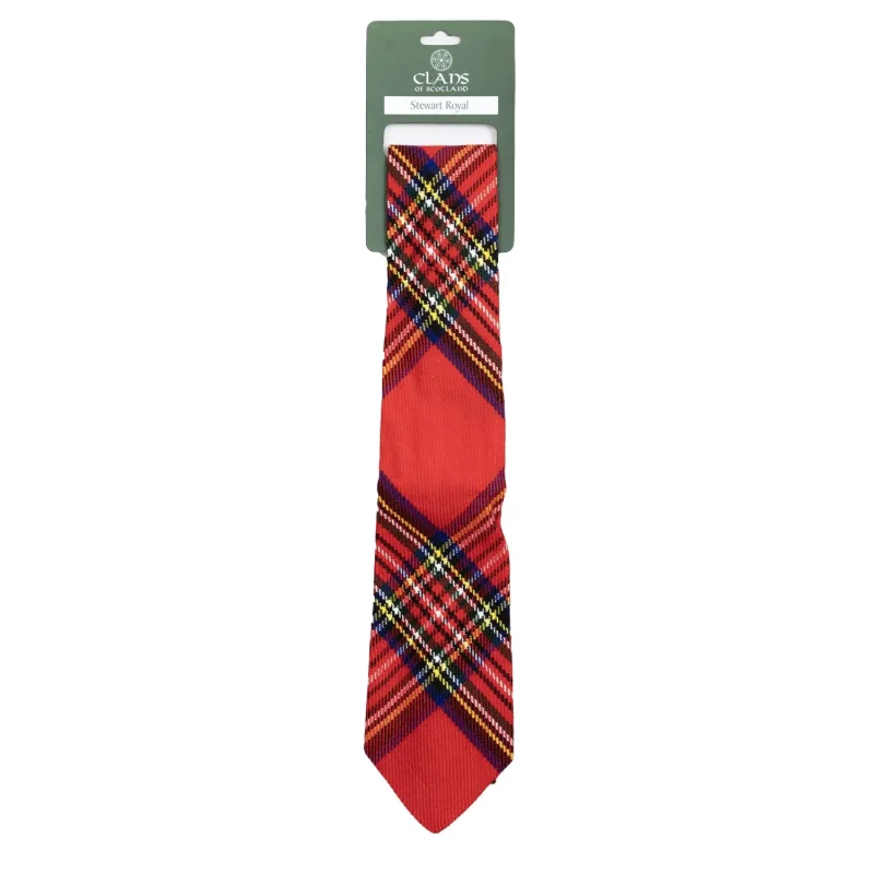 royal stewart tartan tie