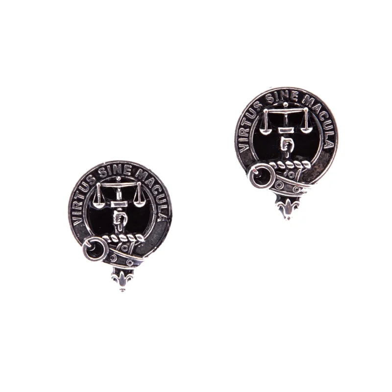 russell clan cufflinks