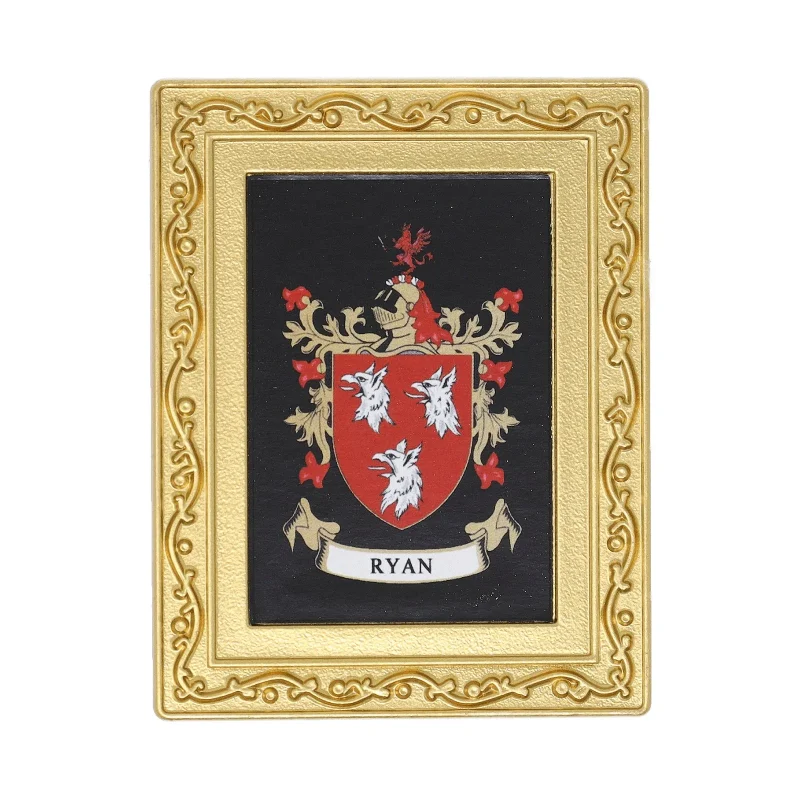 ryan coat of arms fridge magnet