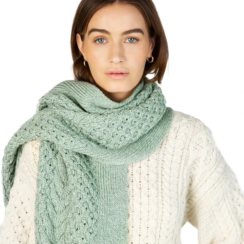 sage marl sundew scarf