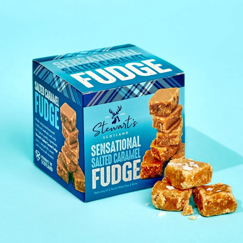 salted caramel fudge highland croft delights