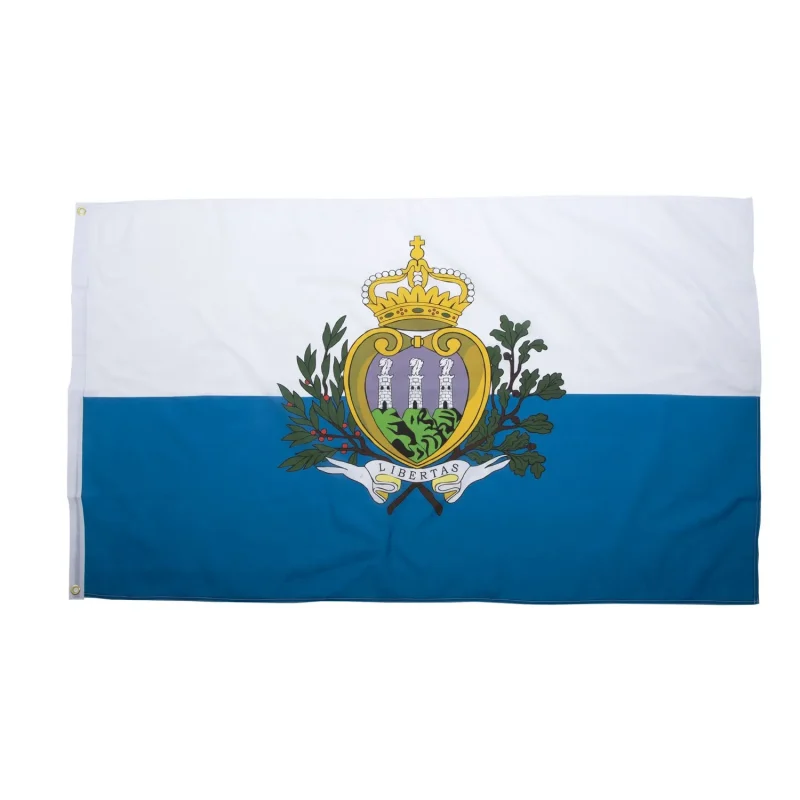 san marino 5x3ft flag