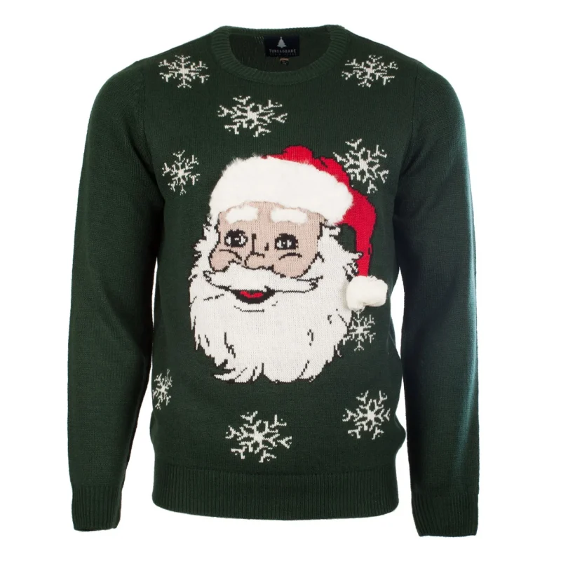 santa christmas crew neck sweater