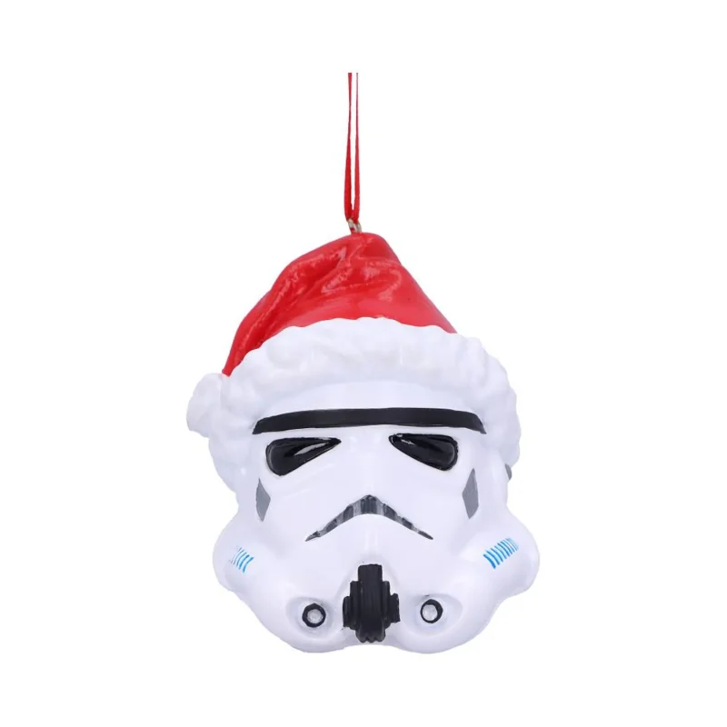 santa stormtrooper hat hanging ornament