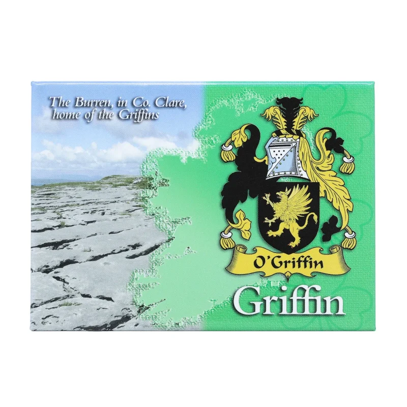 scenic ireland griffin magnet metallic design