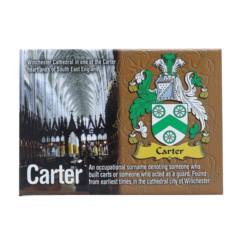 scenic wales magnet metallic engraving by carter