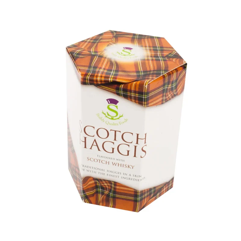 scotch haggis with premium whisky