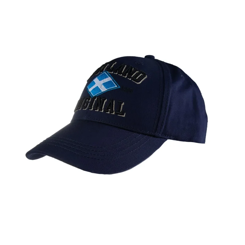 scotland diamond flag embroidered cap