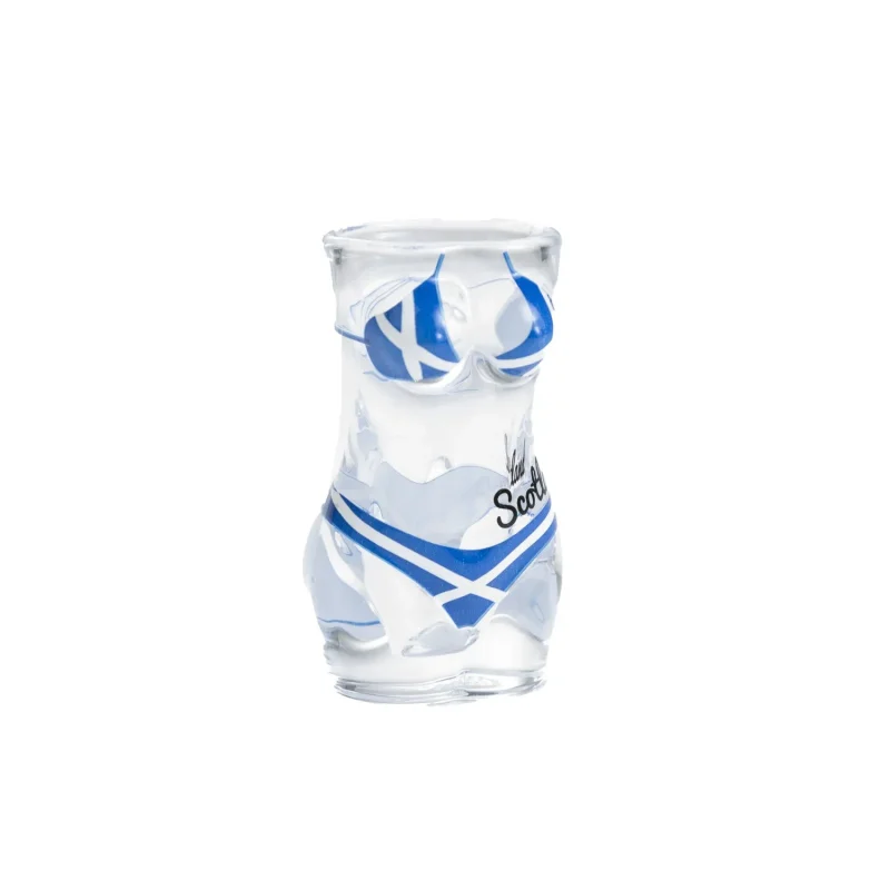 scotland flag bikini glass med