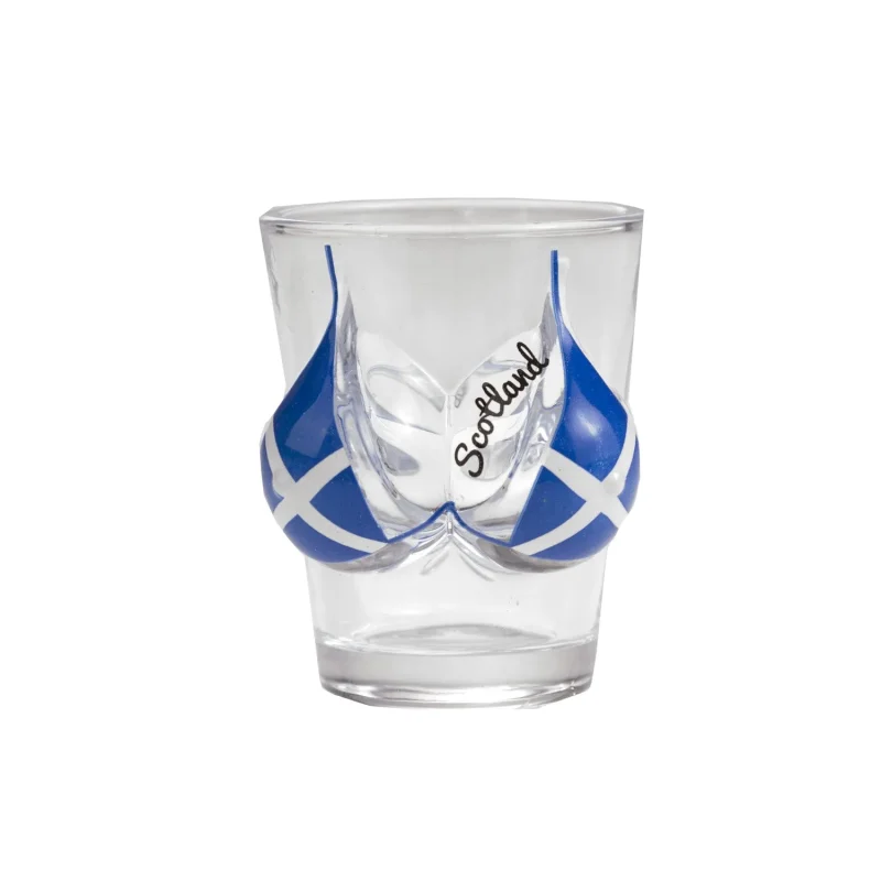 scotland flag bikini glass top