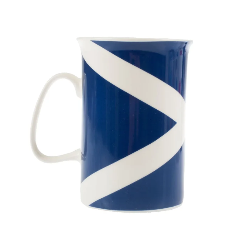 scotland flag bone china mug