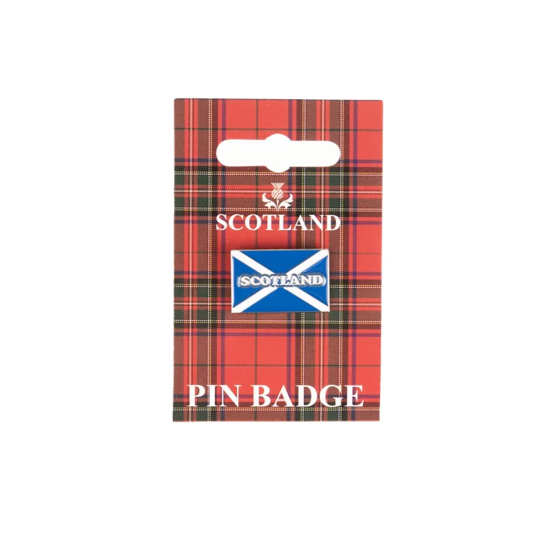 scotland flag pin badges authentic collection