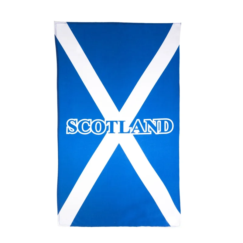 scotland flag tea towel