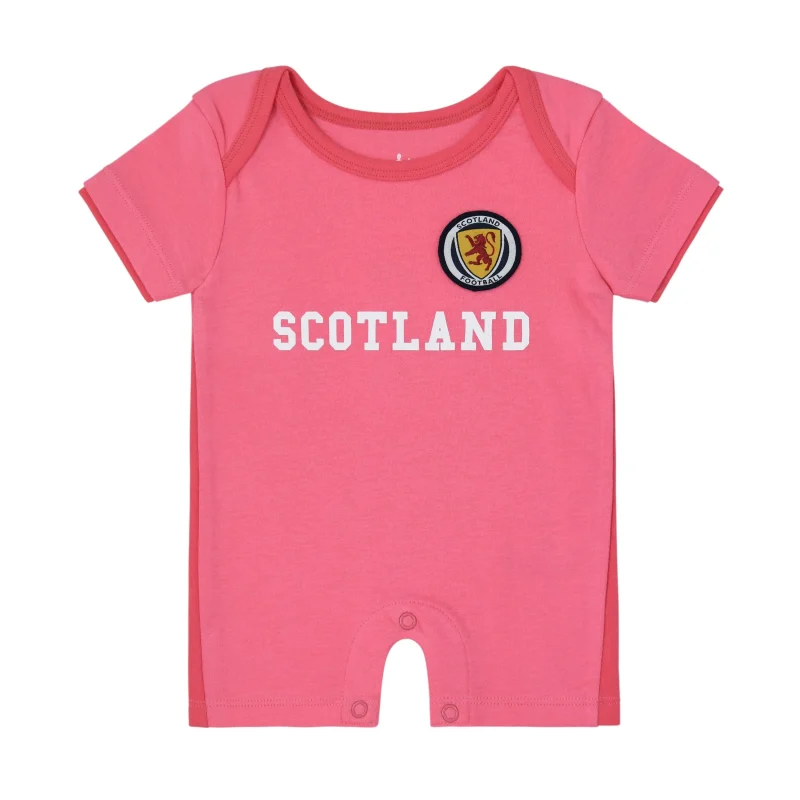 scotland football baby shortleg grow