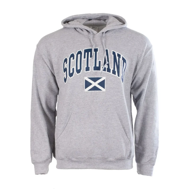 scotland harvard hoodie grey sports design