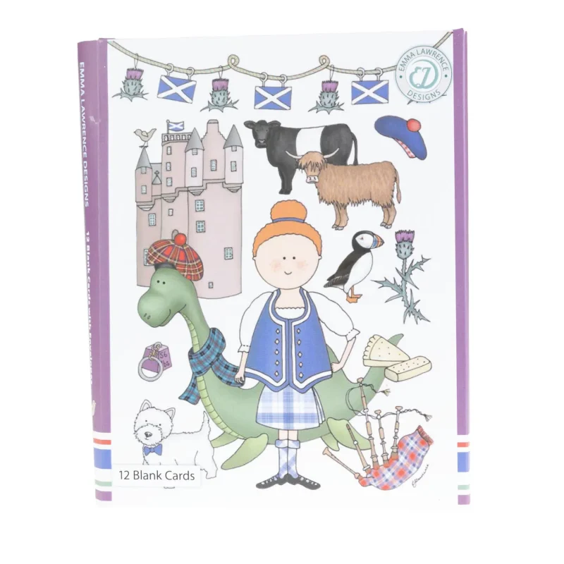 scotland keepsake 12 pack notecards