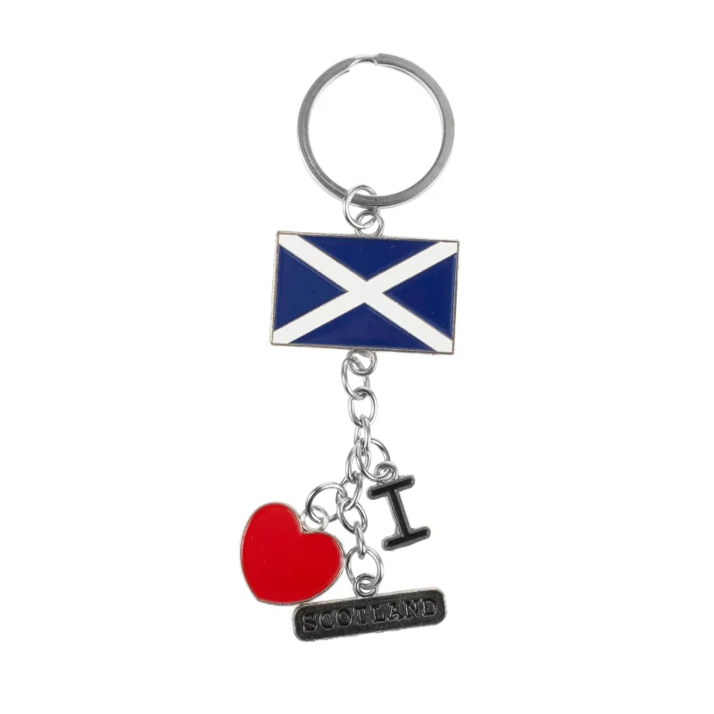 scotland keyring i love scotland