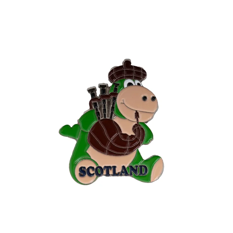 scotland nessie metal magnet