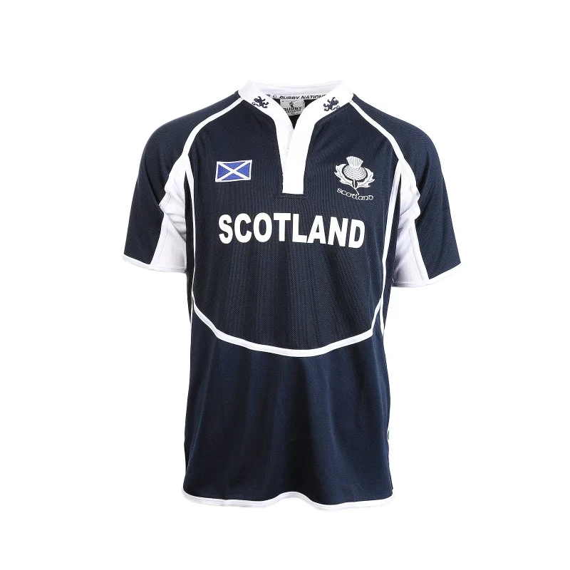 scotland rugby shirt cooldry lion