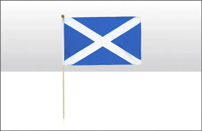 scotland saltire 6x9 ft flag with pole