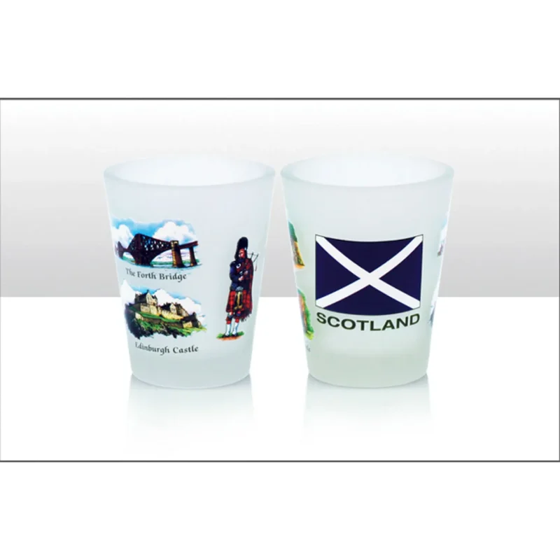 scotland shot glass historical design