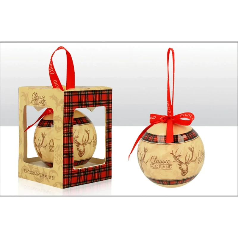 scotland stag ornament in gift