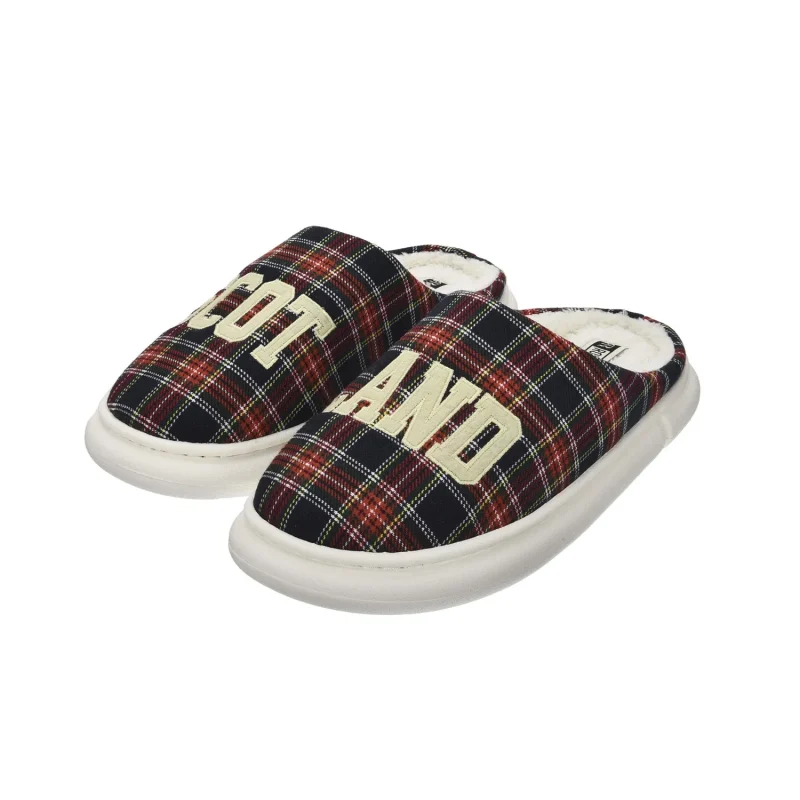 scotland tartan indoor slippers