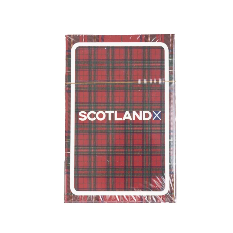 scotland tartan playing cards