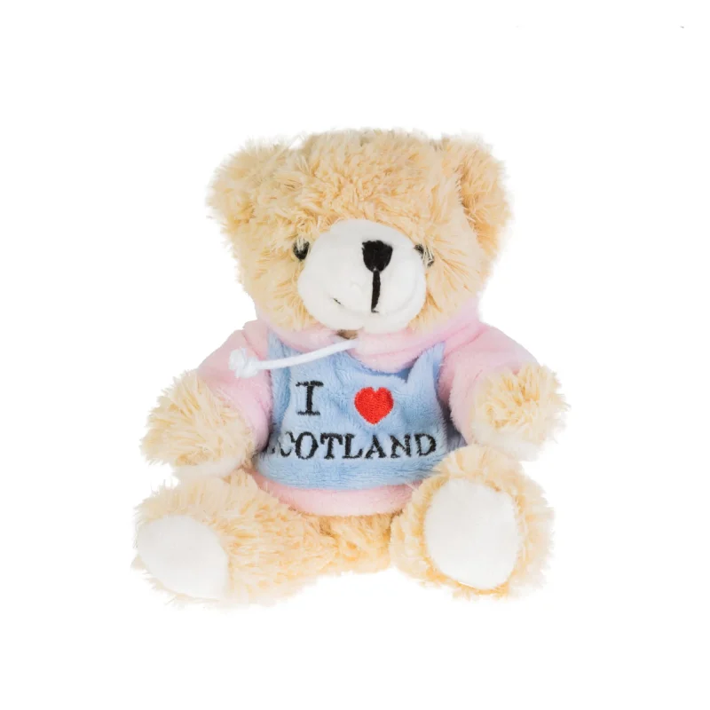 scotland teddy bear with hood i love scotland