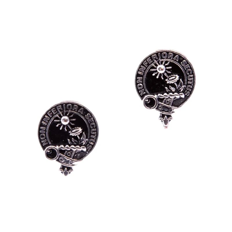 scots clan buchan pewter cufflinks