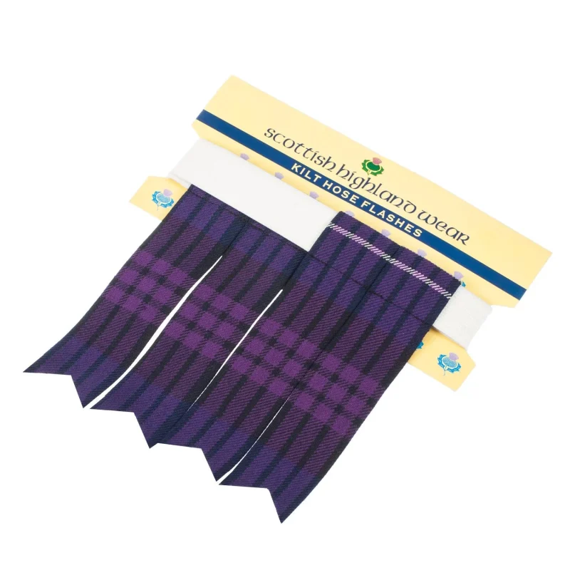 scots tartan polyviscose flashes heritage collection