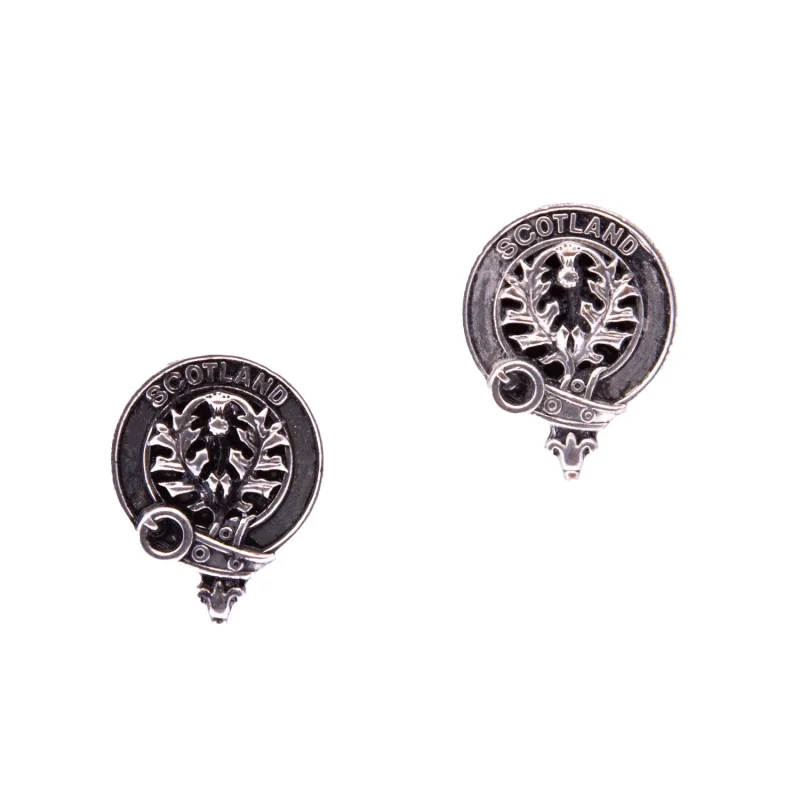 scots thistle clan cufflinks